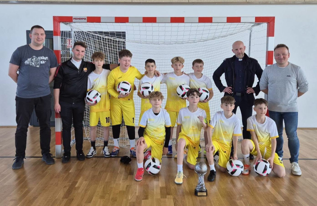 Radzyńscy ministranci na turnieju piłkarskim