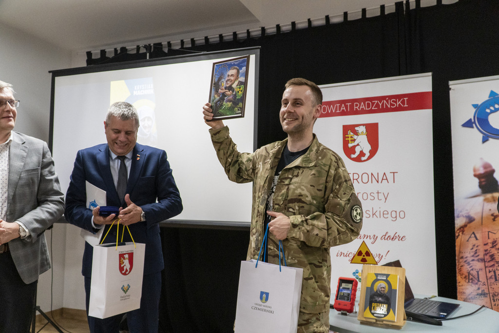 Spotkanie z Krystianem Machnikiem