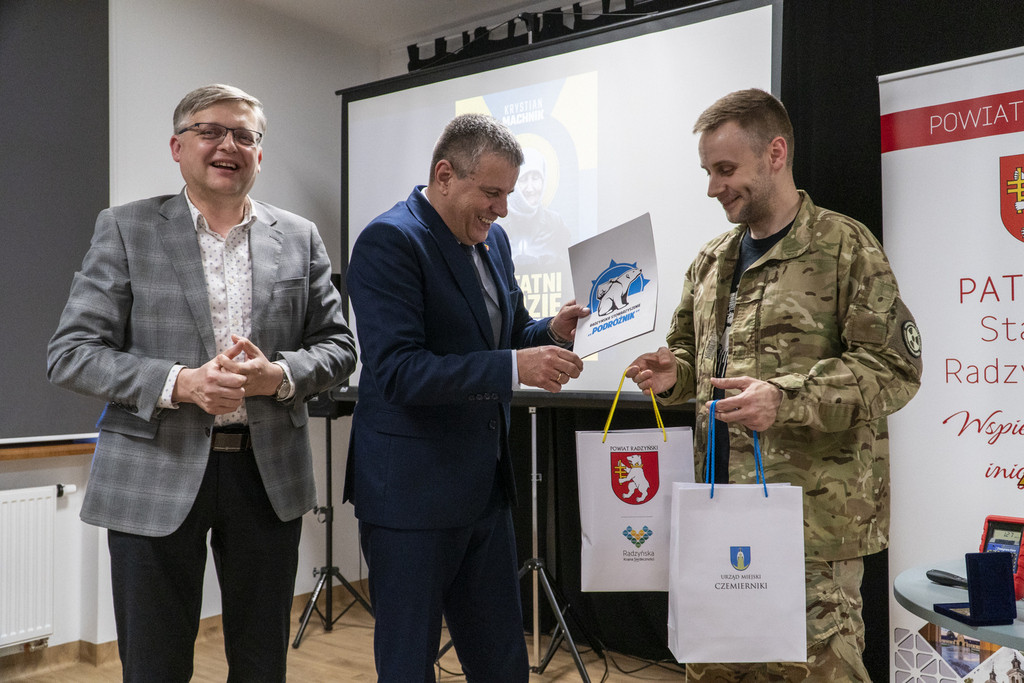 Spotkanie z Krystianem Machnikiem