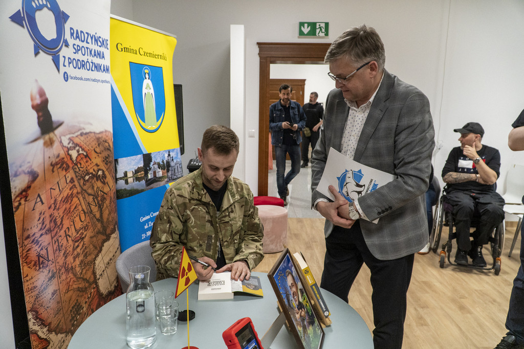 Spotkanie z Krystianem Machnikiem