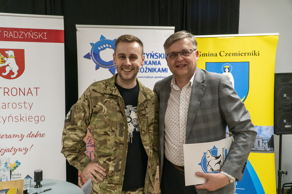 Spotkanie z Krystianem Machnikiem