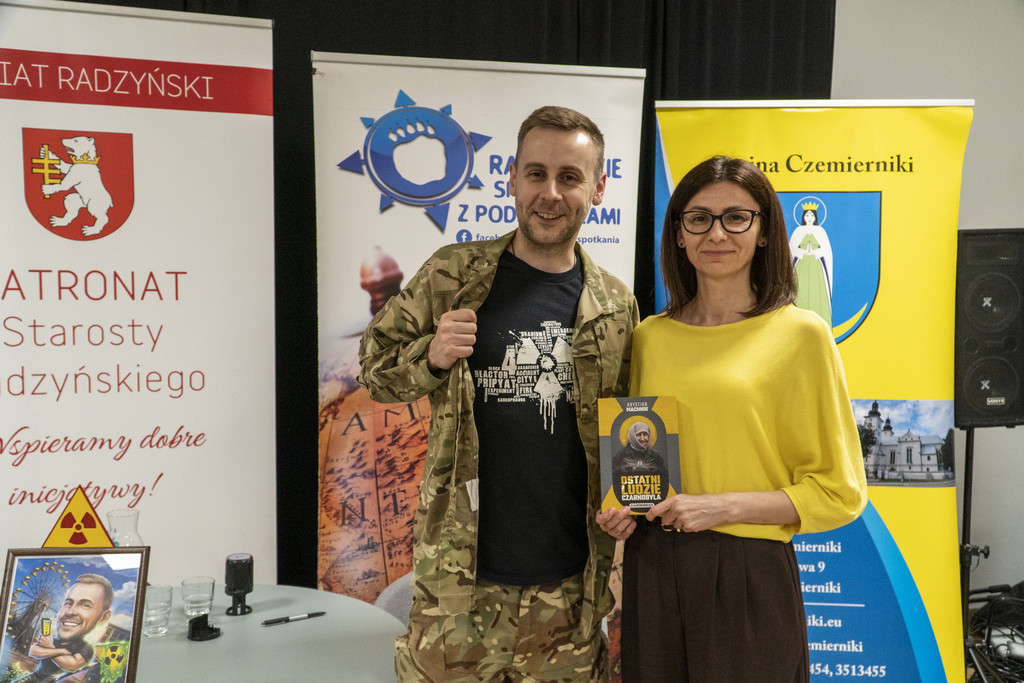 Spotkanie z Krystianem Machnikiem