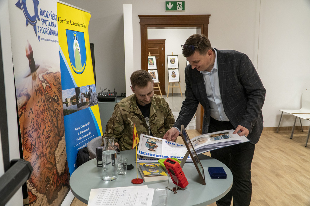 Spotkanie z Krystianem Machnikiem