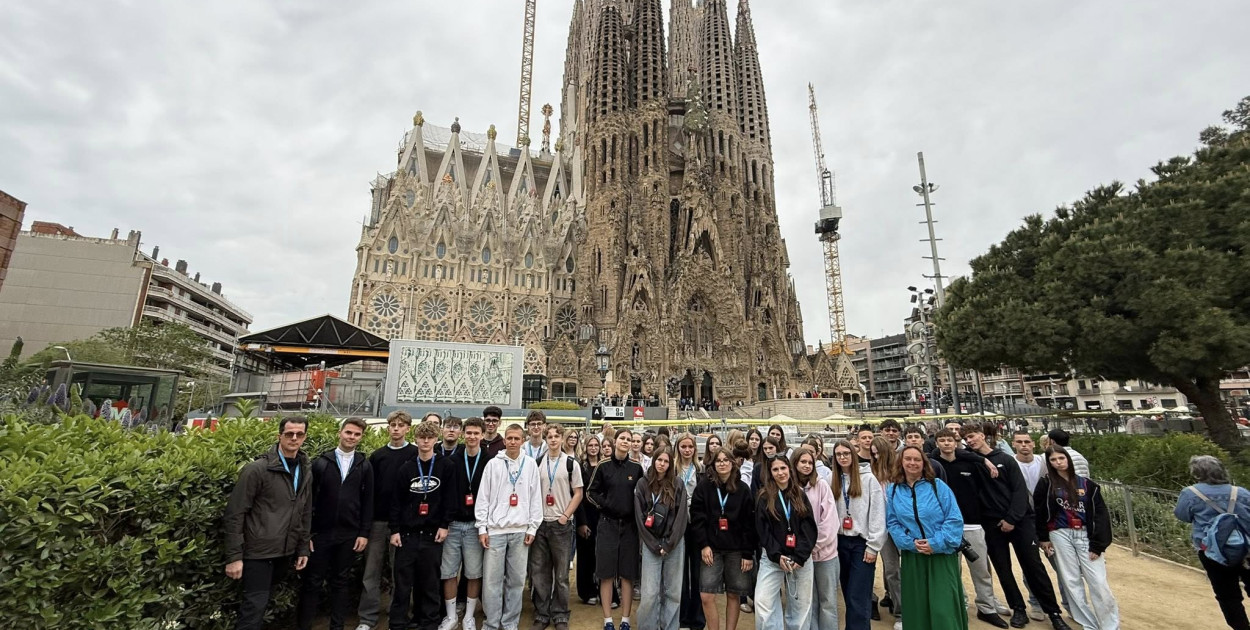 Licealiści na pielgrzymce do Francji i Hiszpanii