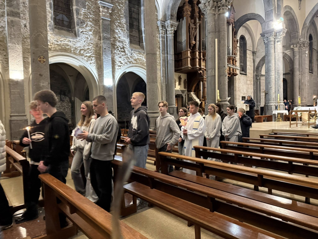 Licealiści na pielgrzymce do Francji i Hiszpanii