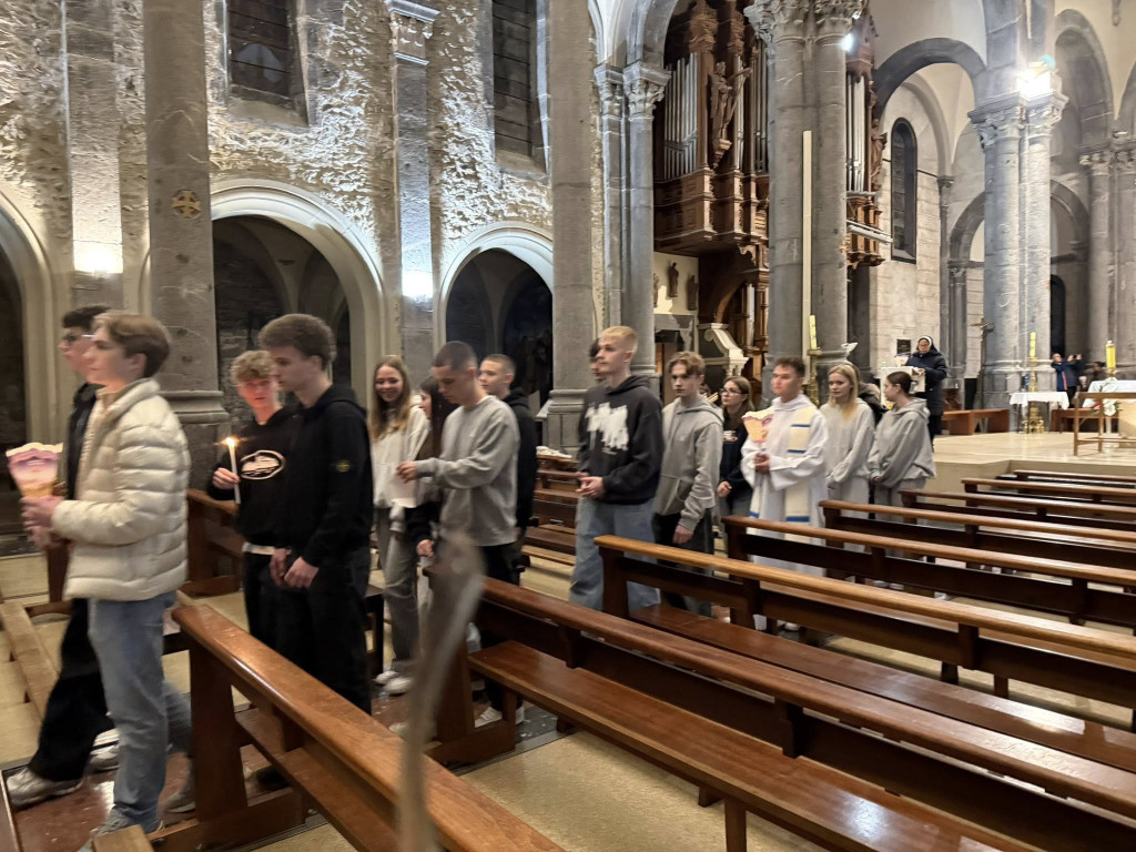 Licealiści na pielgrzymce do Francji i Hiszpanii