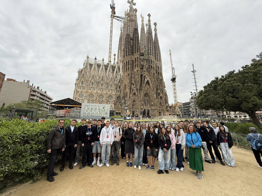 Licealiści na pielgrzymce do Francji i Hiszpanii