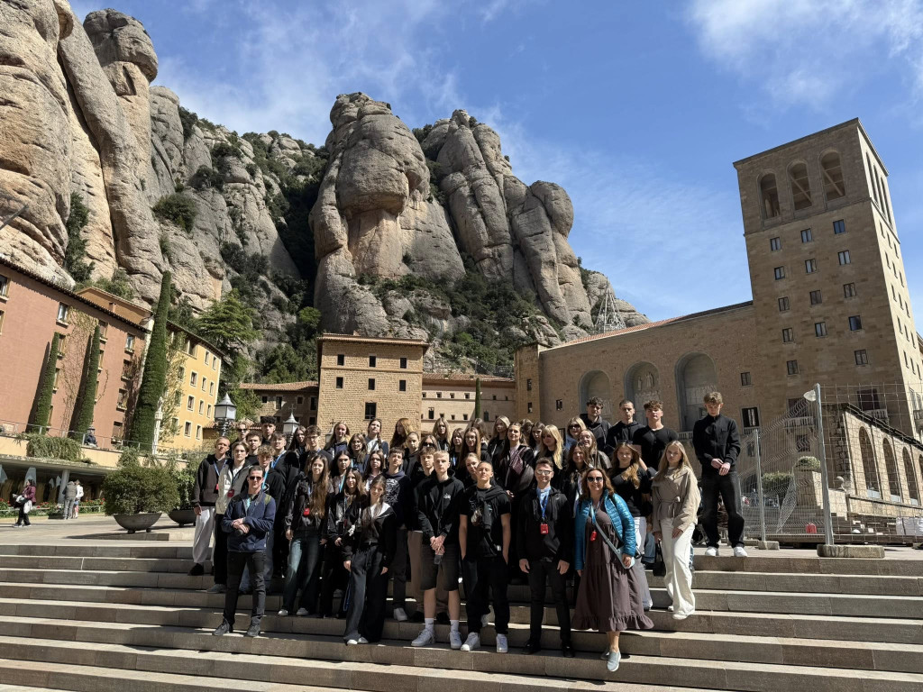 Licealiści na pielgrzymce do Francji i Hiszpanii