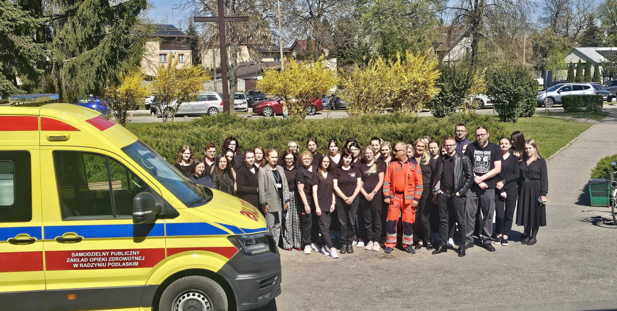 Akcja protestacyjna w radzyńskim szpitalu