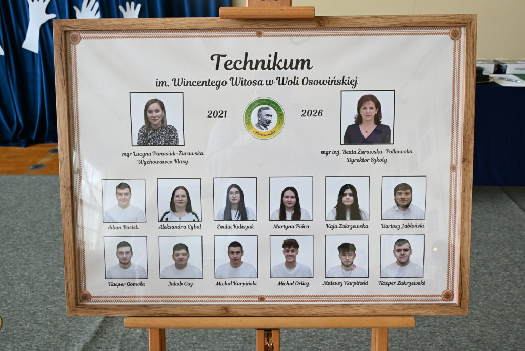 Zakończenie roku szkolnego maturzystów w ZSR