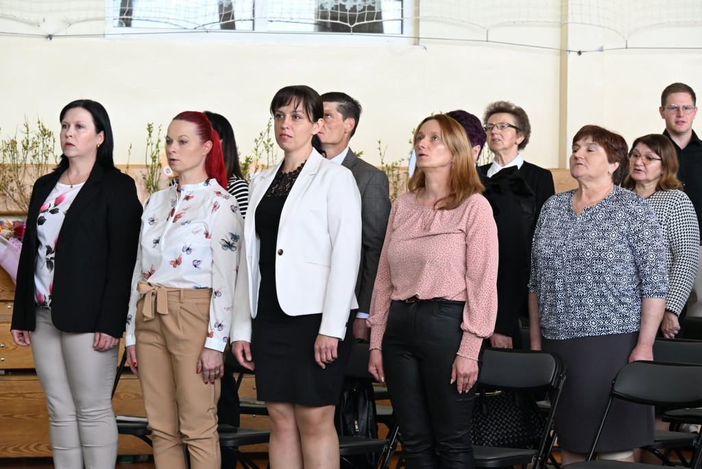 Zakończenie roku szkolnego maturzystów w ZSR