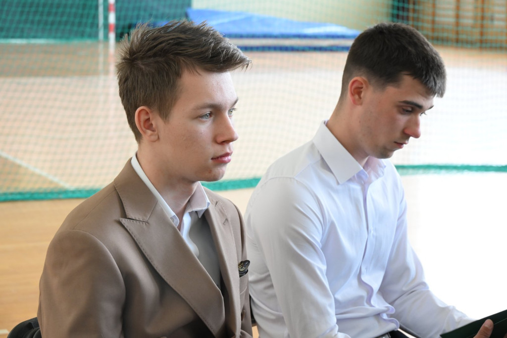 Zakończenie roku szkolnego maturzystów w ZSR