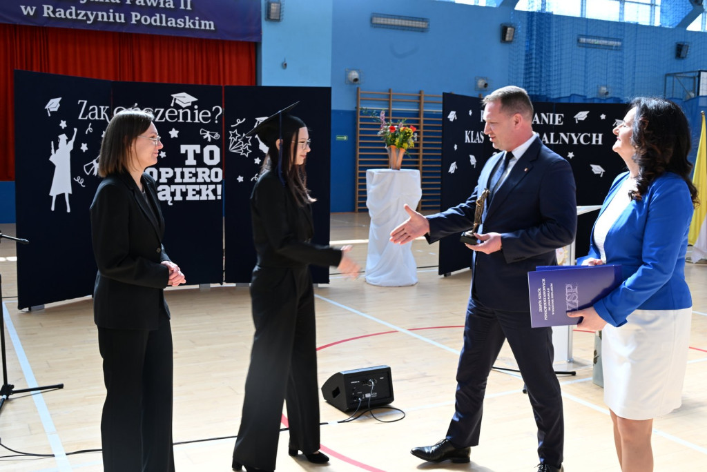 Zakończenie roku szkolnego maturzystów w ZSP