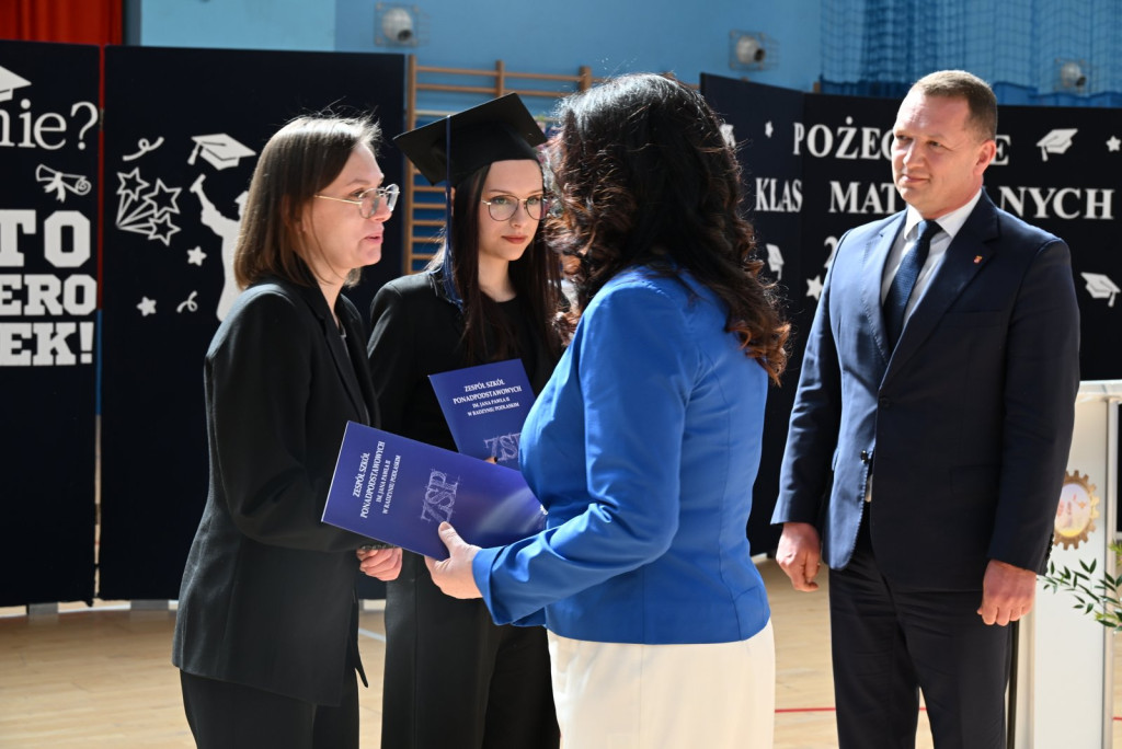 Zakończenie roku szkolnego maturzystów w ZSP