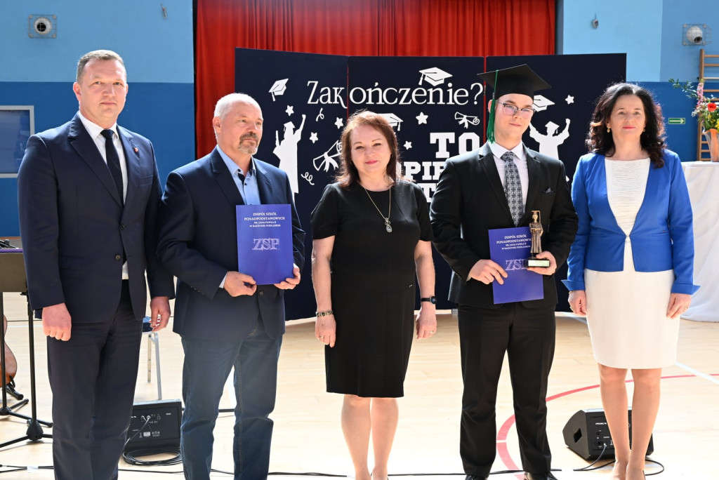 Zakończenie roku szkolnego maturzystów w ZSP