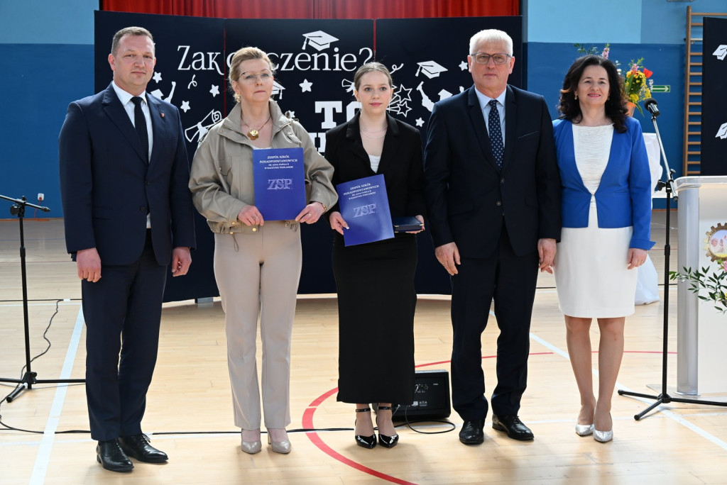Zakończenie roku szkolnego maturzystów w ZSP