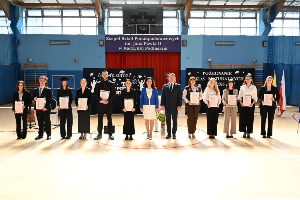 Zakończenie roku szkolnego maturzystów w ZSP