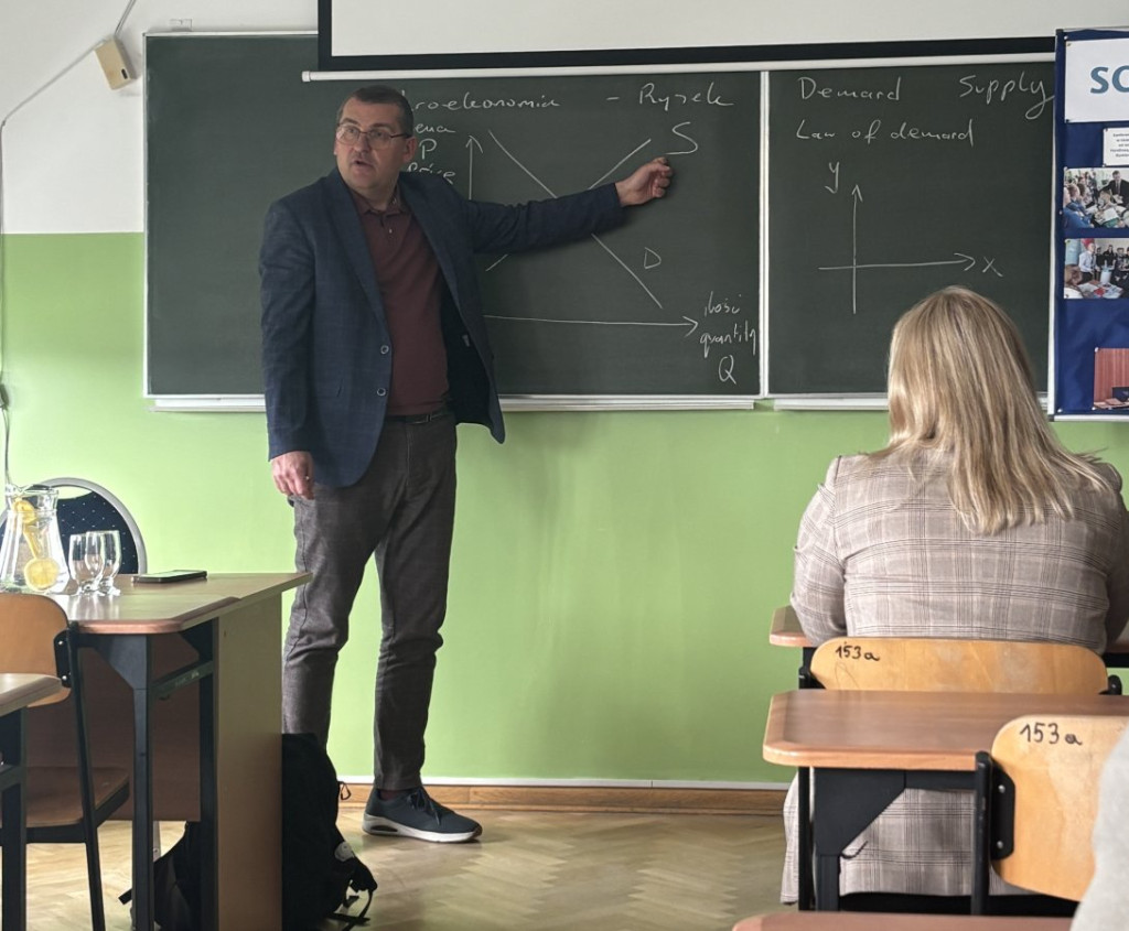 Wizyta dziekana SGH w ZSP