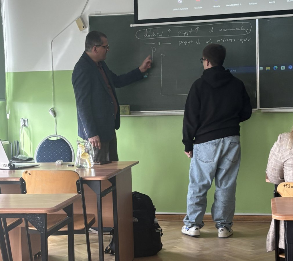 Wizyta dziekana SGH w ZSP