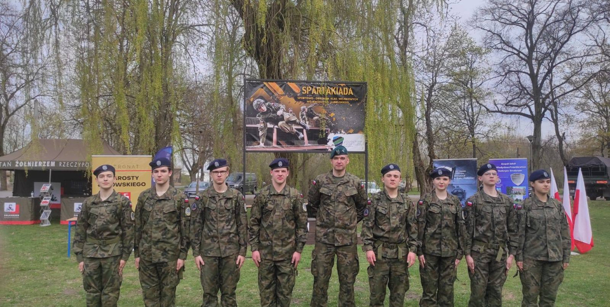 Uczniowie ZSP na Spartakiadzie sportowo-obronnej