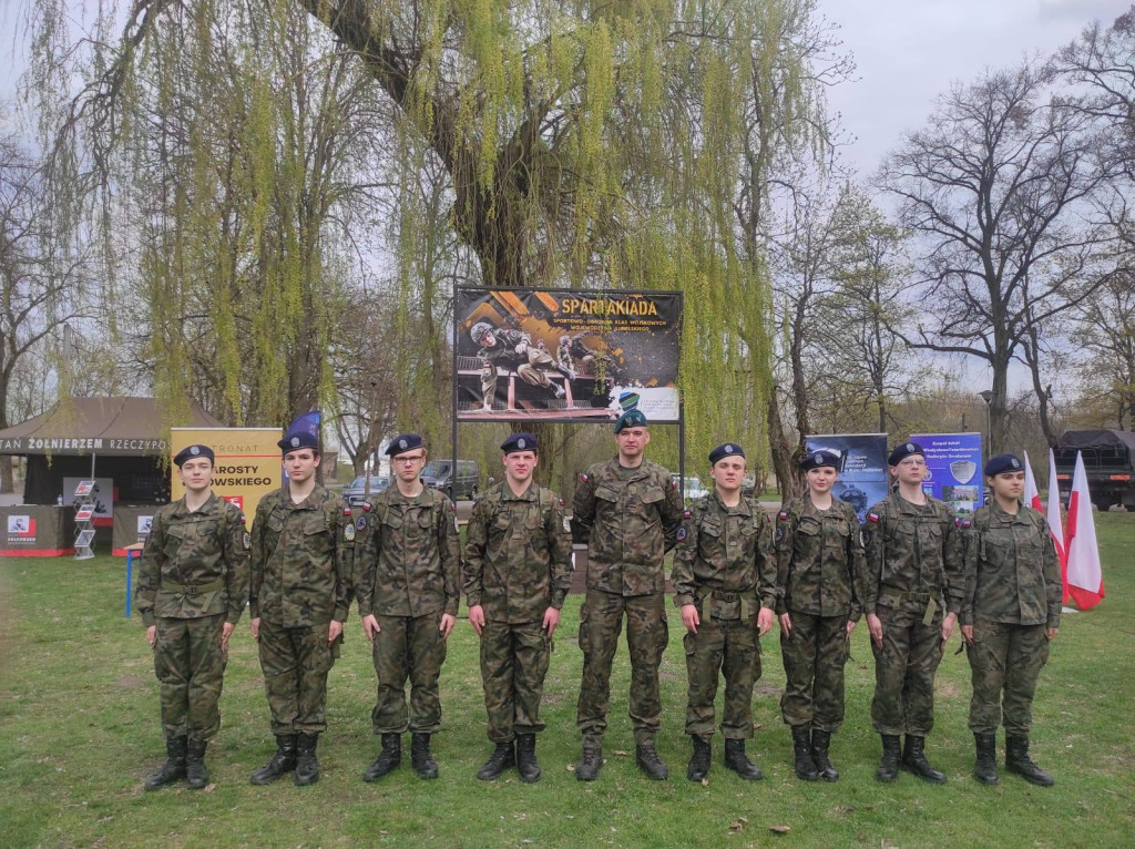 Uczniowie ZSP na Spartakiadzie sportowo-obronnej