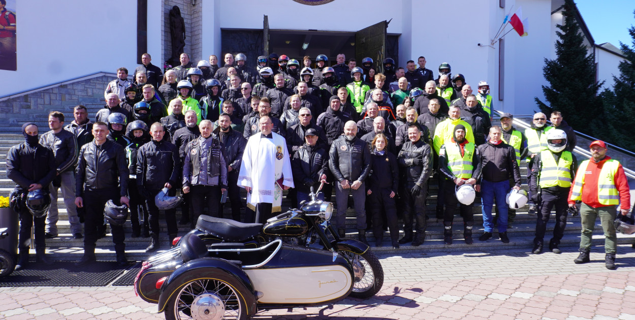 Rozpoczęcie sezonu motocyklowego w Radzyniu