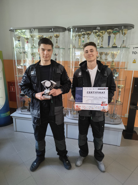 Uczniowie ZSP na Mistrzostwach Mechaników