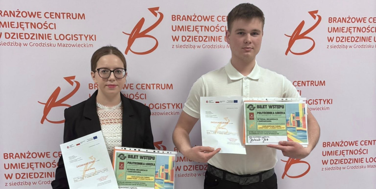 Uczniowie ZSP na turnieju logistycznym