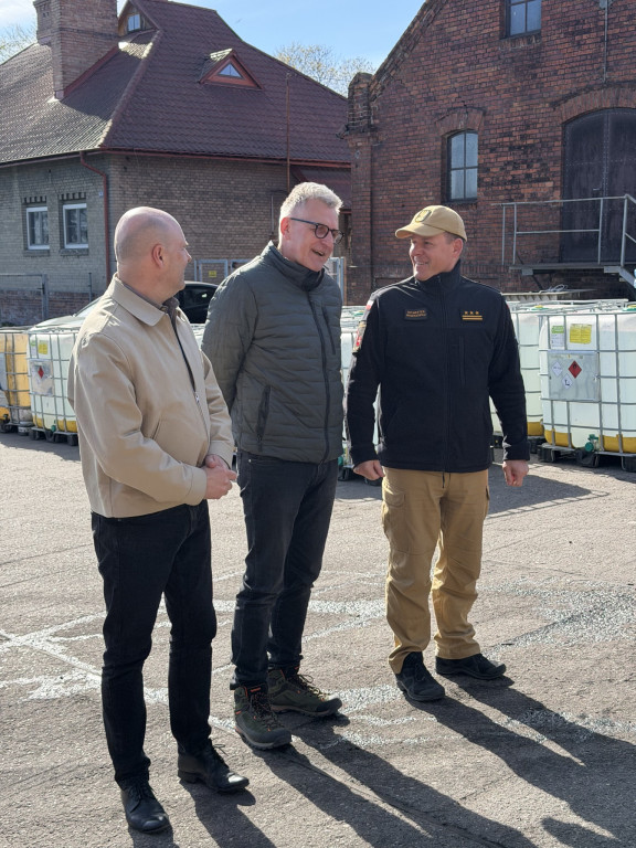 Ćwiczenia strażaków w biogazowni w Suchowoli