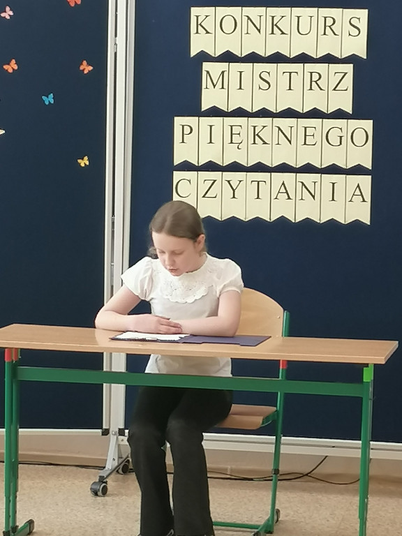 Międzyszkolny Konkurs Mistrz Pięknego Czytania
