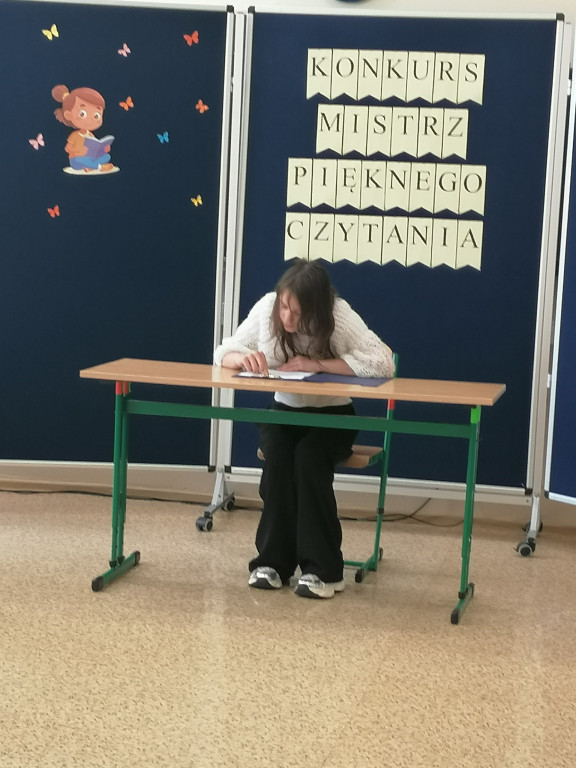 Międzyszkolny Konkurs Mistrz Pięknego Czytania