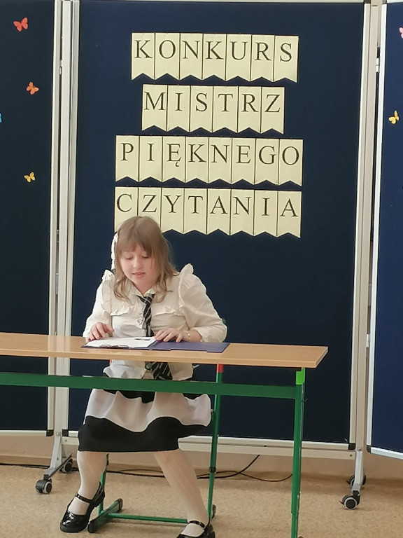 Międzyszkolny Konkurs Mistrz Pięknego Czytania