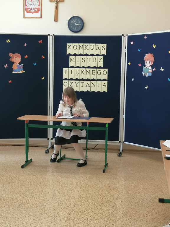 Międzyszkolny Konkurs Mistrz Pięknego Czytania