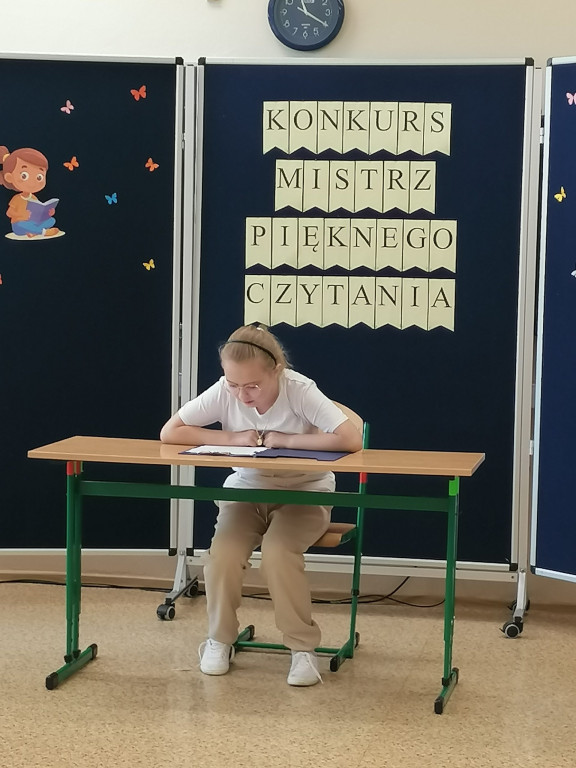 Międzyszkolny Konkurs Mistrz Pięknego Czytania