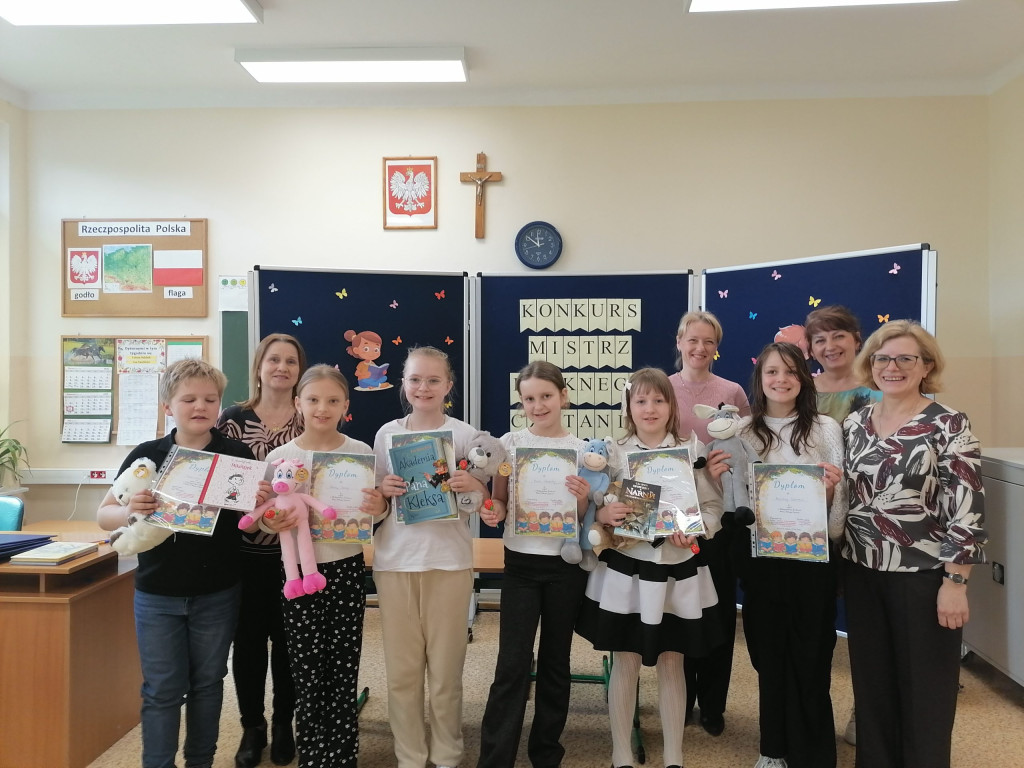 Międzyszkolny Konkurs Mistrz Pięknego Czytania