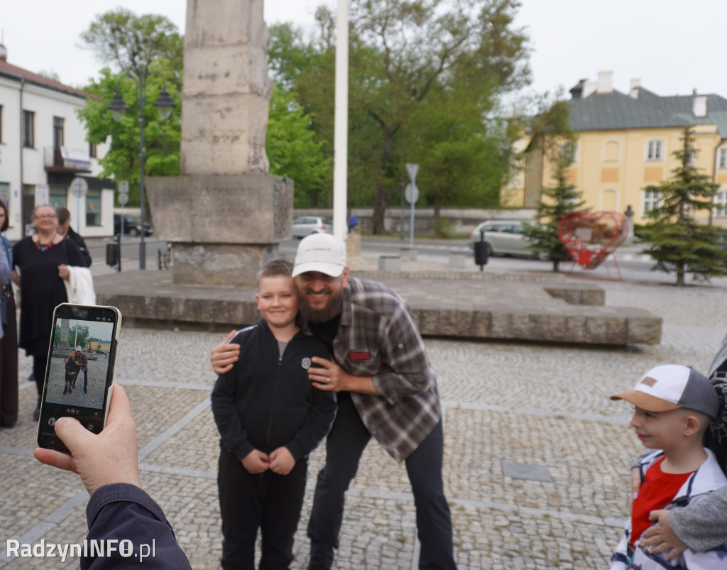 Spotkanie z Dawidem Andresem w Radzyniu