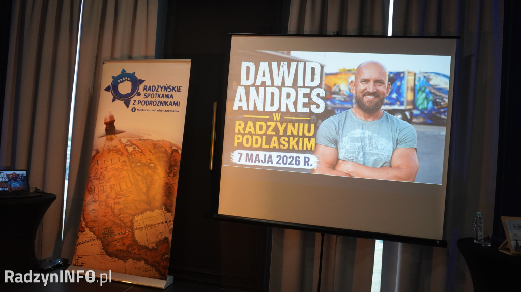 Spotkanie z Dawidem Andresem w Radzyniu