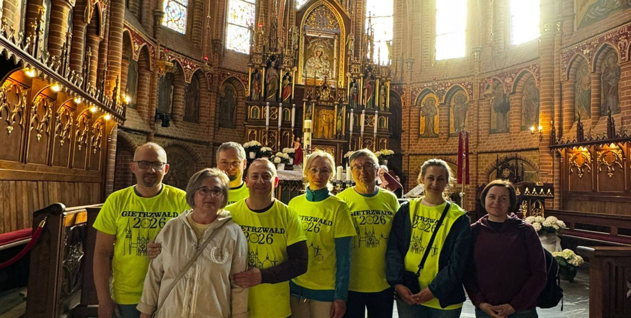Rowerowa pielgrzymka z Radzynia do Gietrzwałdu