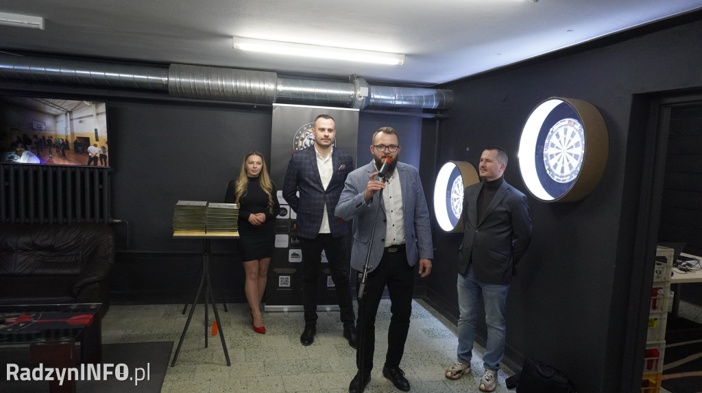 Otwarcie siedziby klubu darterskiego w Radzyniu