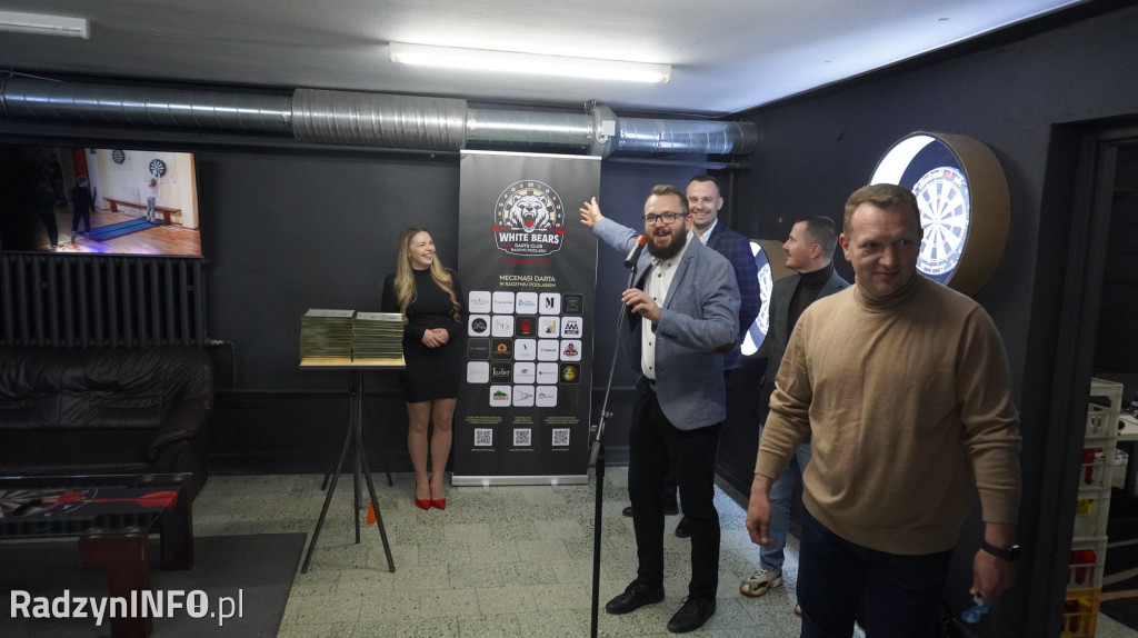 Otwarcie siedziby klubu darterskiego w Radzyniu