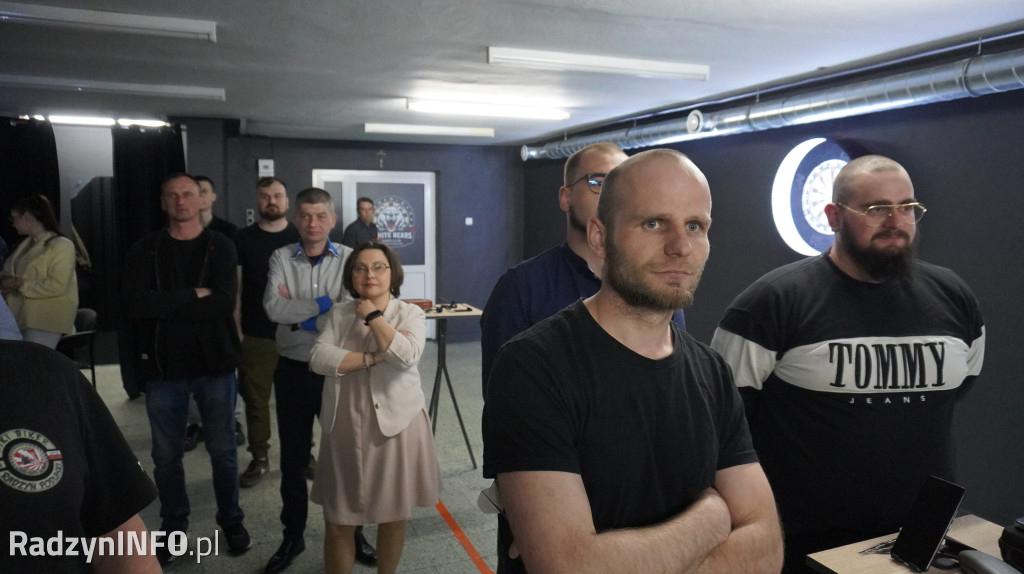 Otwarcie siedziby klubu darterskiego w Radzyniu