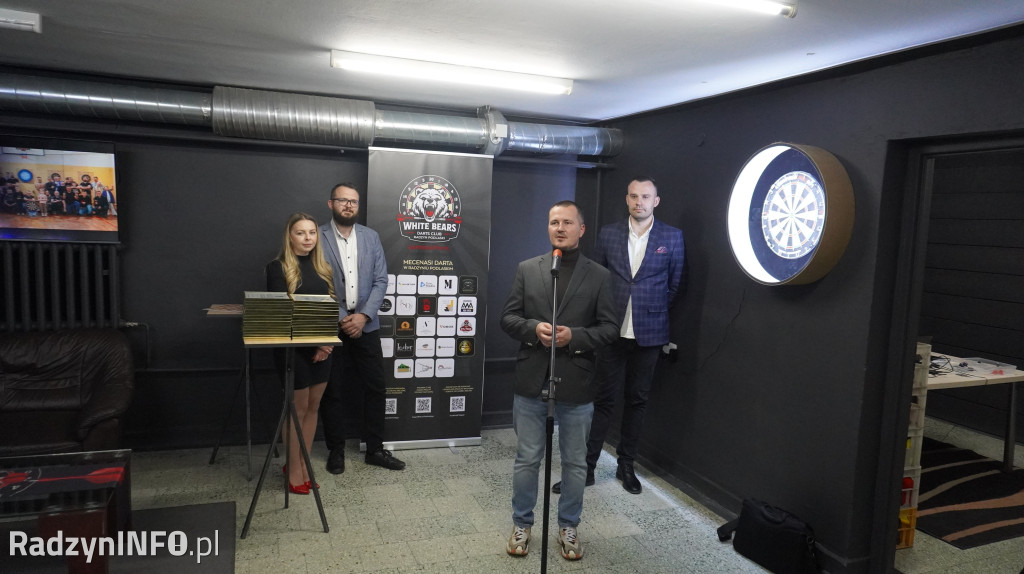 Otwarcie siedziby klubu darterskiego w Radzyniu