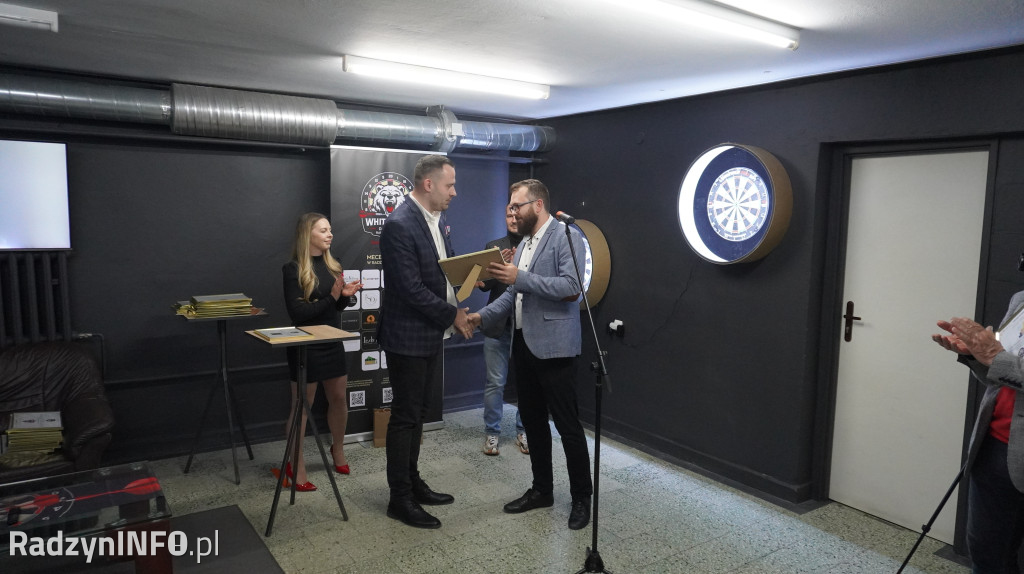 Otwarcie siedziby klubu darterskiego w Radzyniu