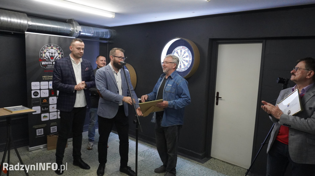 Otwarcie siedziby klubu darterskiego w Radzyniu