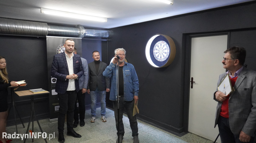 Otwarcie siedziby klubu darterskiego w Radzyniu