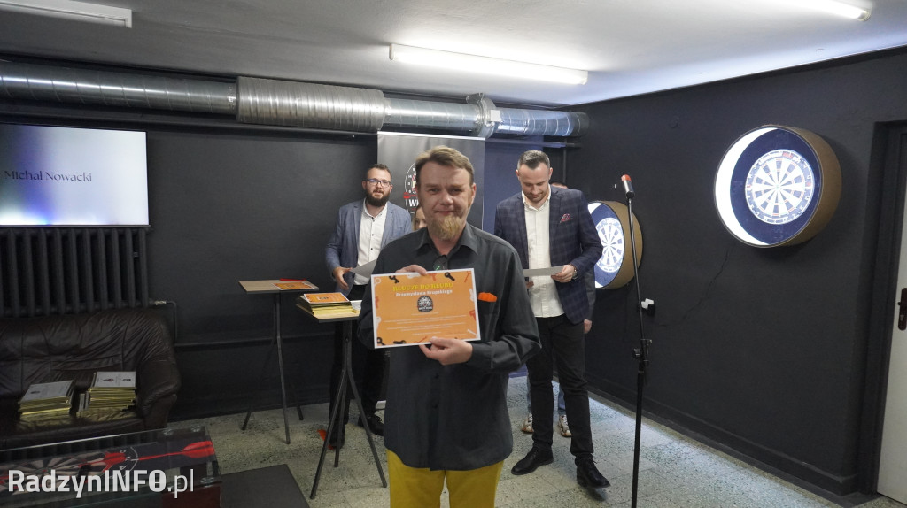 Otwarcie siedziby klubu darterskiego w Radzyniu