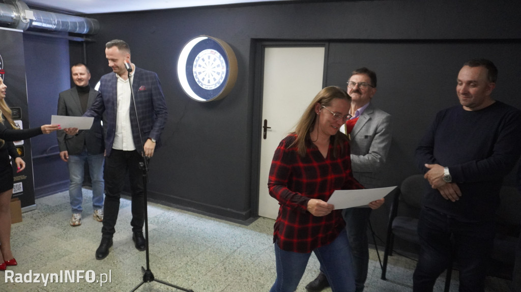 Otwarcie siedziby klubu darterskiego w Radzyniu