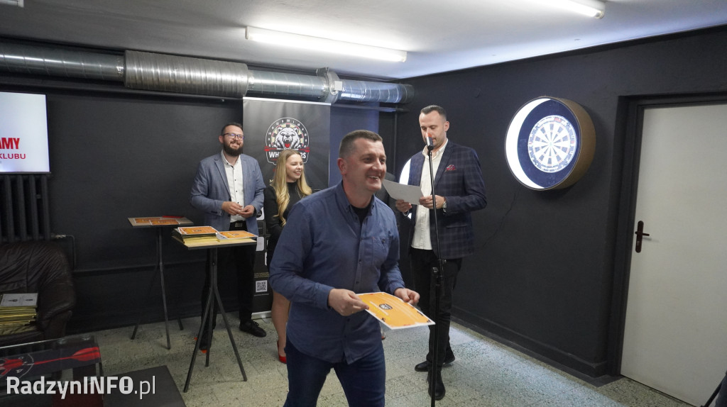 Otwarcie siedziby klubu darterskiego w Radzyniu