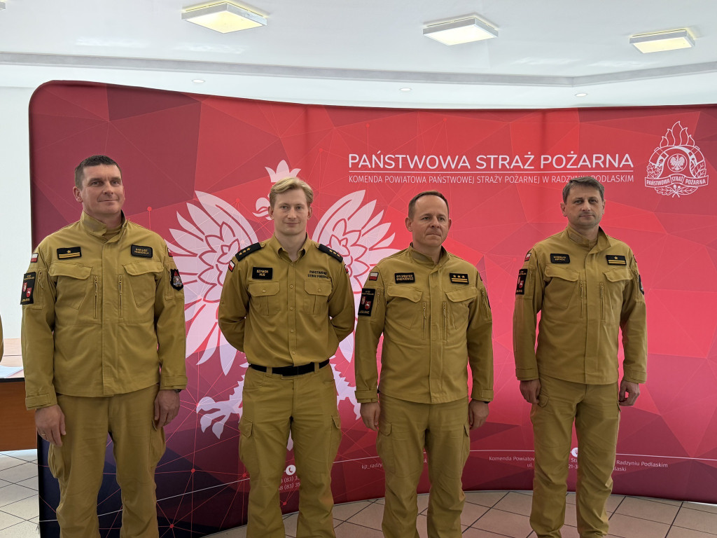 Egzamin dla dowódców OSP z powiatu