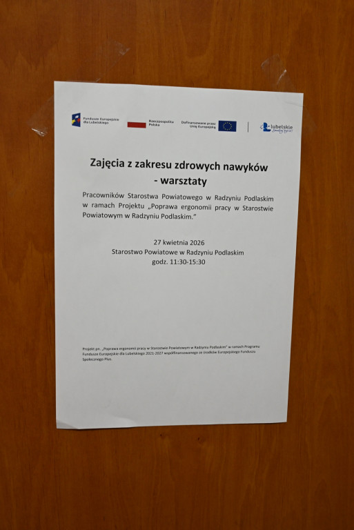 Projekt poprawy ergonomii w Starostwie